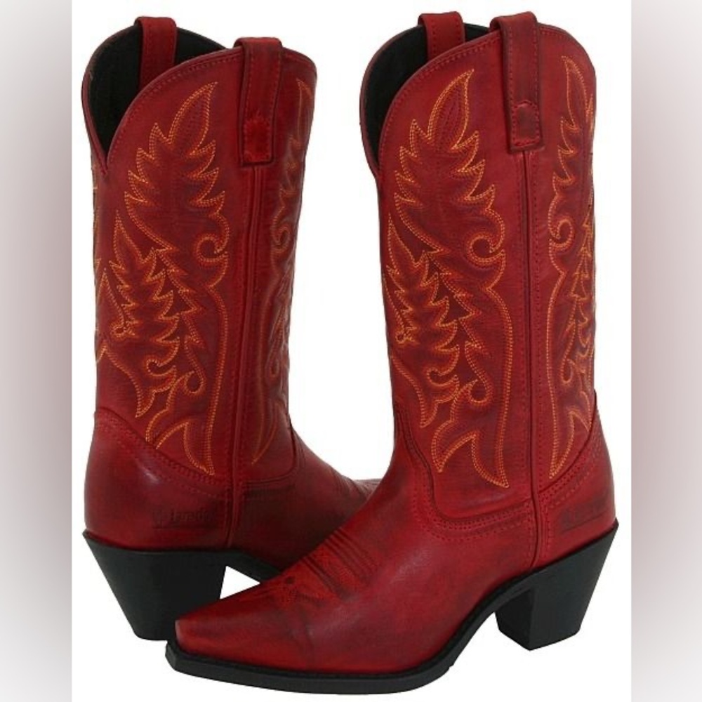 Laredo Red Cowboy Boots